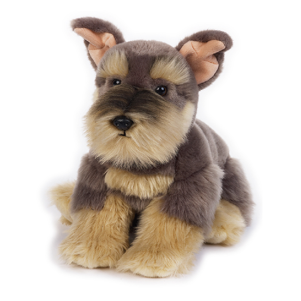 Peluche Hugo Cane Schnauzer Cm. 25 Pupazzo Lelly - 642300