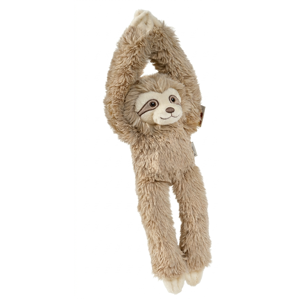 Peluche Bradipo con Velcro 39 CM Pupazzo Realizzato in Plastica Reciclata - 800235/3