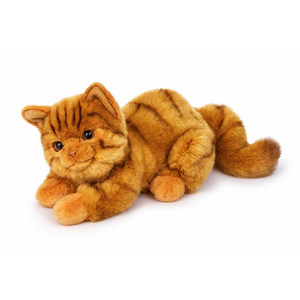 Peluche Gatto Milu CM 25 Pupazzo Gatto Arancione per Bambini Lelly - 631904
