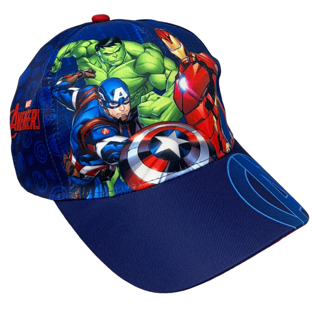 Cappello con Visiera Avengers MARVEL Berretto con Chiusura Regolabile Bambino - Ave36-0311
