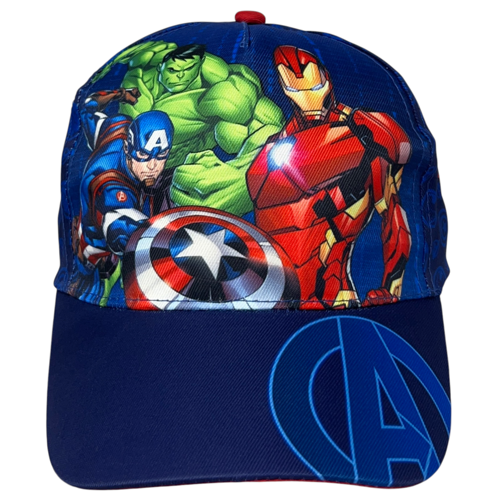 Cappello con Visiera Avengers MARVEL Berretto con Chiusura Regolabile Bambino - Ave36-0311