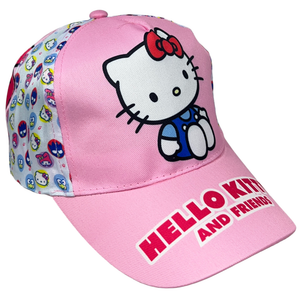 Cappello con Visiera Hello Kitty Sanrio Berretto con Chiusura Regolabile Bambino - Hk37-0150