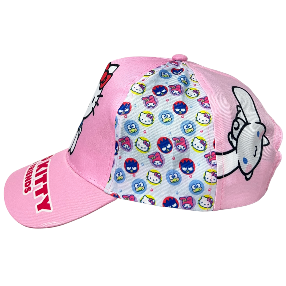 Cappello con Visiera Hello Kitty Sanrio Berretto con Chiusura Regolabile Bambino - Hk37-0150