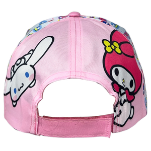 Cappello con Visiera Hello Kitty Sanrio Berretto con Chiusura Regolabile Bambino - Hk37-0150