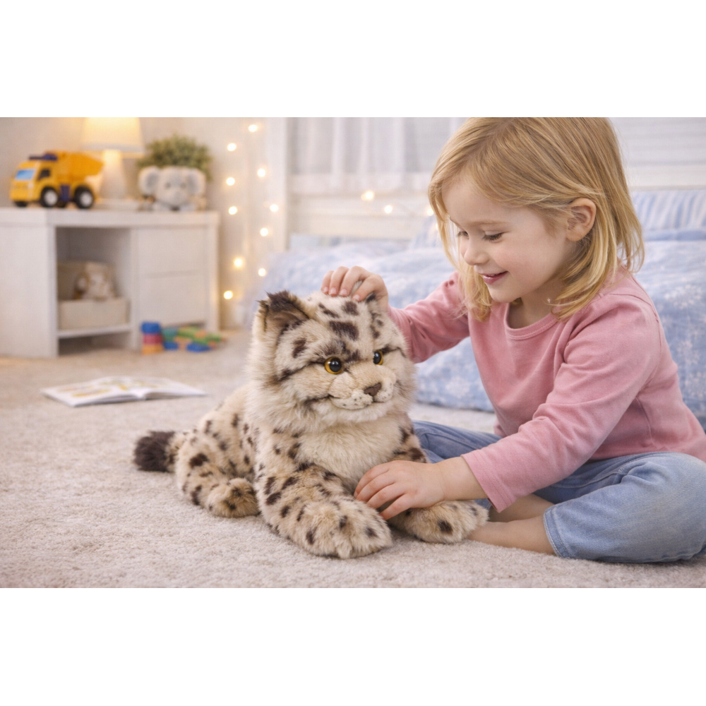Peluche Lince CM 25 Pupazzo per Bambini Lelly - 650021