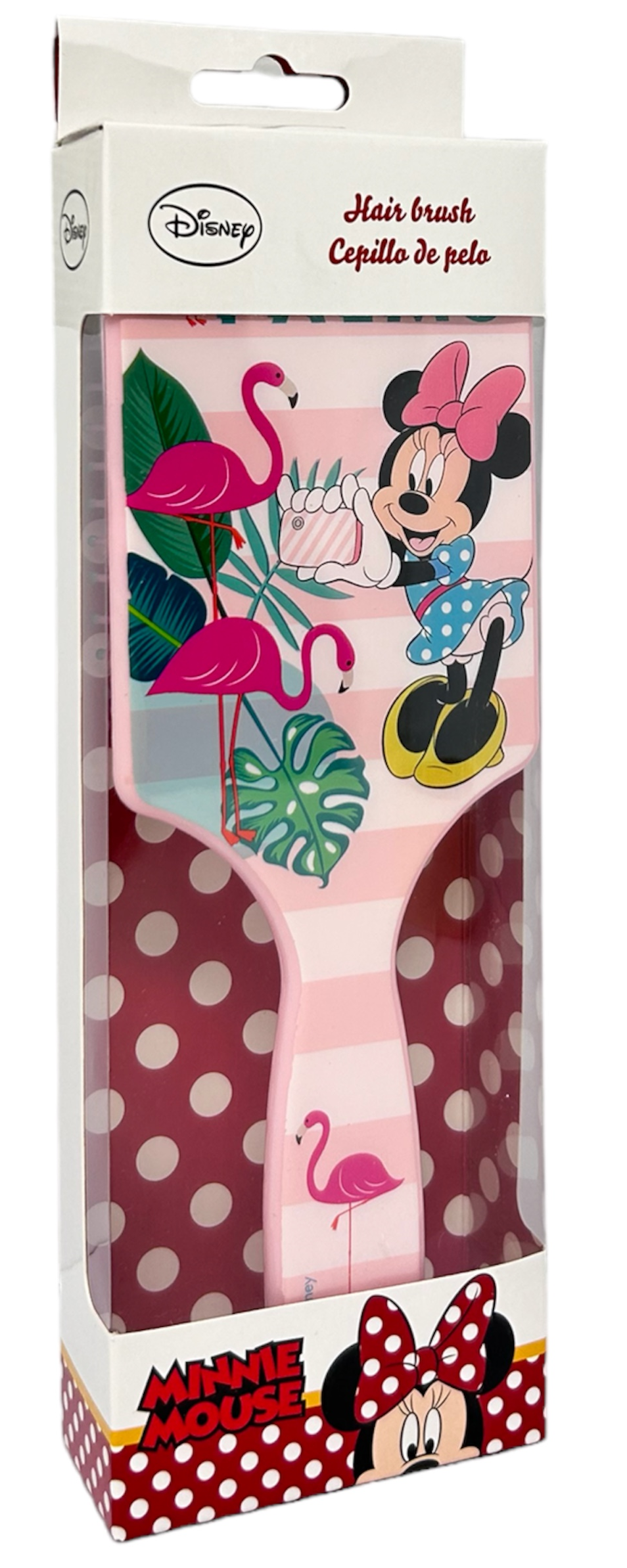 Spazzola Capelli Minnie Mouse DISNEY Bambina Cm.25x8,5 - Wd20421