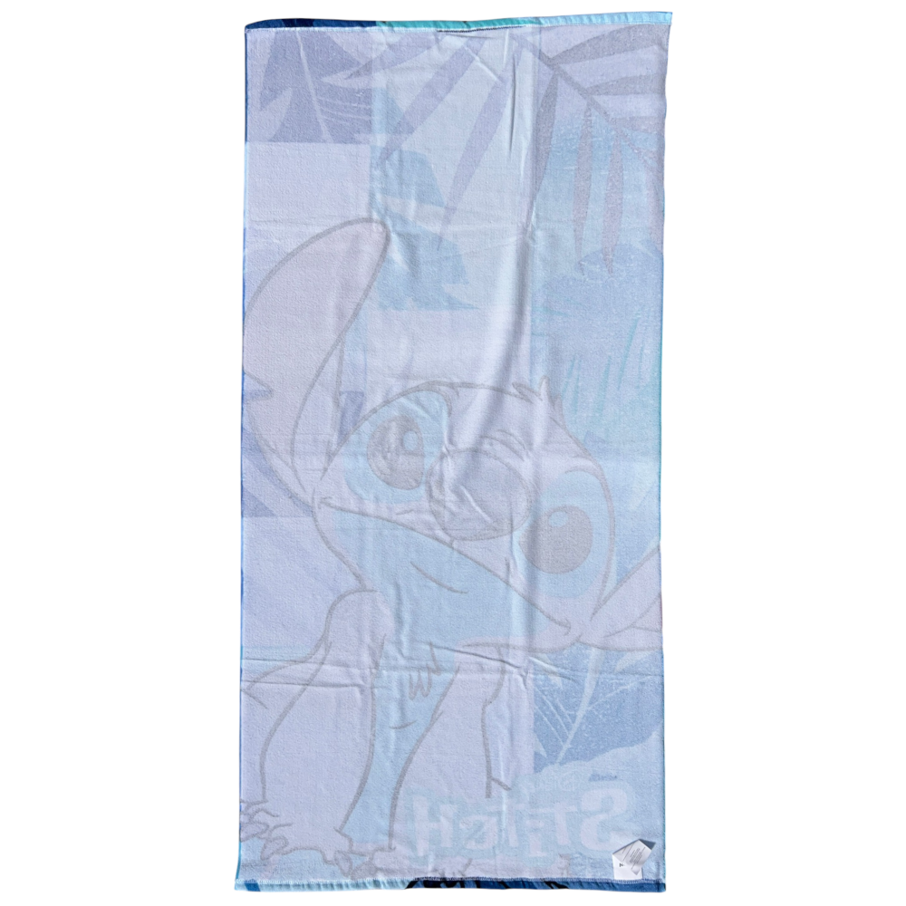Telo Mare Stitch DISNEY Asciugamano per Bambini in Microfibra CM 140x70 - Lil37-6015