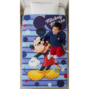 Trapuntino Topolino DISNEY Coperta Copriletto Trapuntato 100 Gsm Letto Singolo 150x250 CM - Je14380ad
