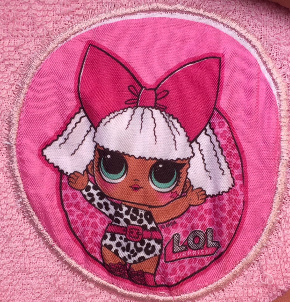Set Accappatoio con Cappuccio + Asciugamano Lol Surprise Diva in Cotone Taglie 3/8 Anni - 1922-1759