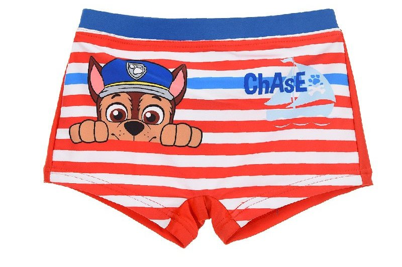 Costume Mare Paw Patrol Parigamba Pantaloncino Neonato Bambino Taglie 12/36 Mesi - Se0013rosso