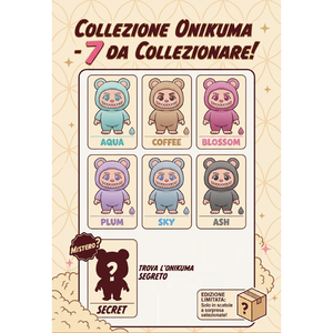 Peluche Portachiavi Onikuma a Sorpresa con Clipbag 13 CM in Blind Box - 49510d