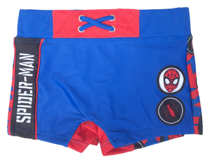 Costume Mare Spiderman Uomo Ragno MARVEL Parigamba Pantaloncino Bambino Taglie 3/8 Anni - Se1711blu