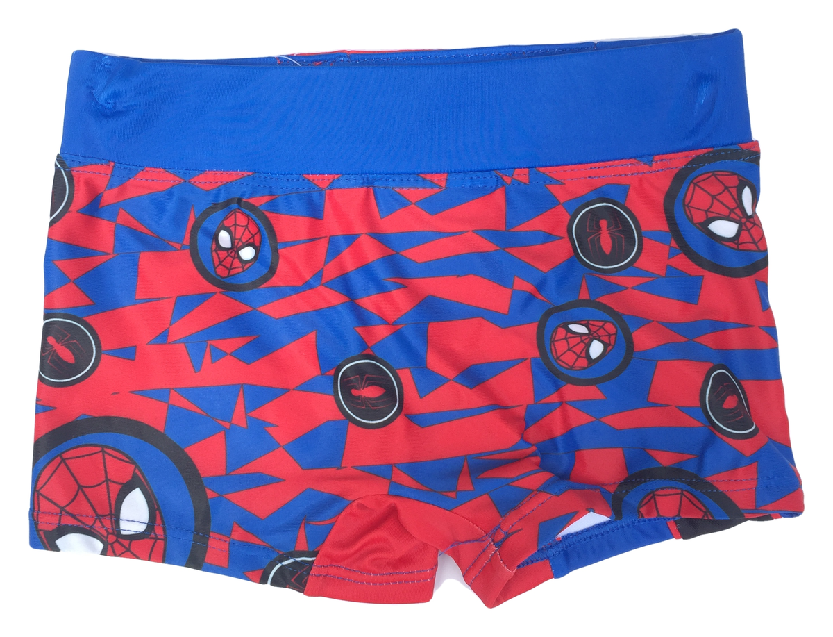 Costume Mare Spiderman Uomo Ragno MARVEL Parigamba Pantaloncino Bambino Taglie 3/8 Anni - Se1711blu