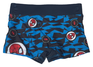 Costume Mare Spiderman Uomo Ragno MARVEL Parigamba Pantaloncino Bambino Taglie 3/8 Anni - Se1711celeste
