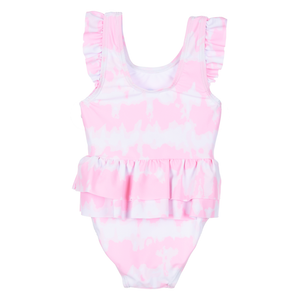 Costume da Bagno Minnie Mouse DISNEY Intero Tie-Dye 1 Pezzo Mare Piscina Neonata - Ez05005rosa