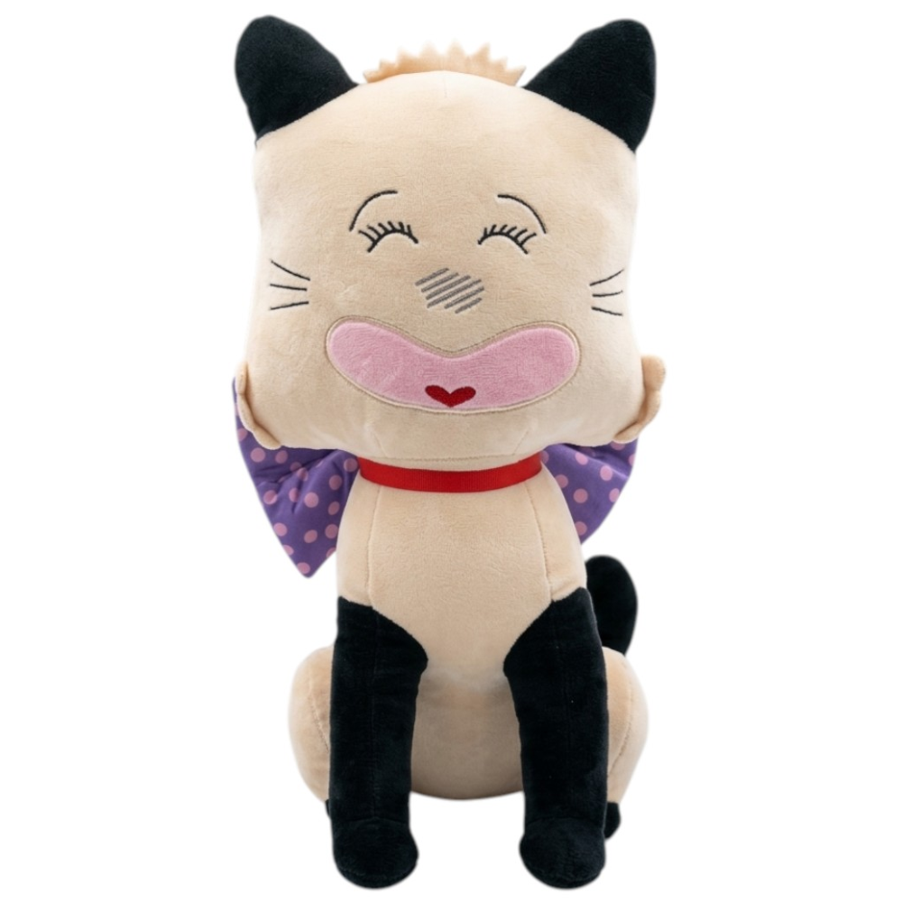 Peluche Hello Spank Micia Grande Seduta Morbido Pupazzo 80 CM - 254087/70