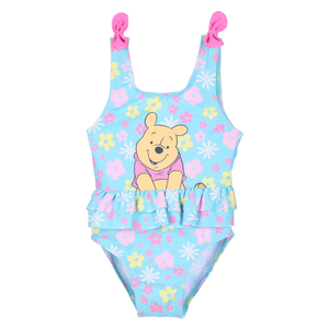 Costume da Bagno Winnie the Pooh DISNEY Intero 1 Pezzo Mare Piscina Neonata - Ez05022azzurro