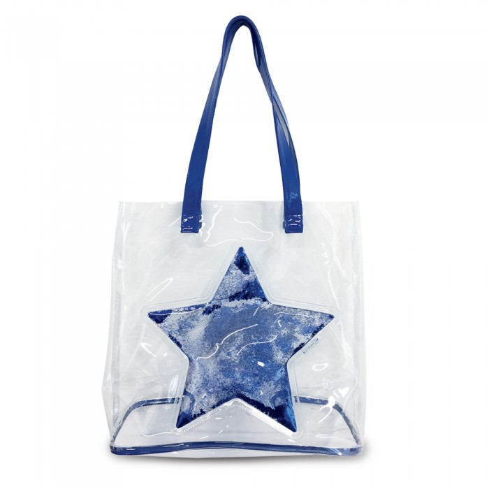Borsa Mare Spiaggia Passeggio con Decorazione Cm. 35x35x15 - Nb20265/1