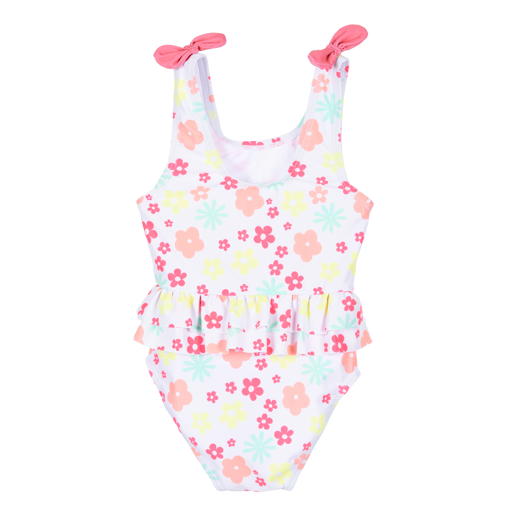 Costume da Bagno Winnie the Pooh DISNEY Intero 1 Pezzo Mare Piscina Neonata - Ez05022bianco