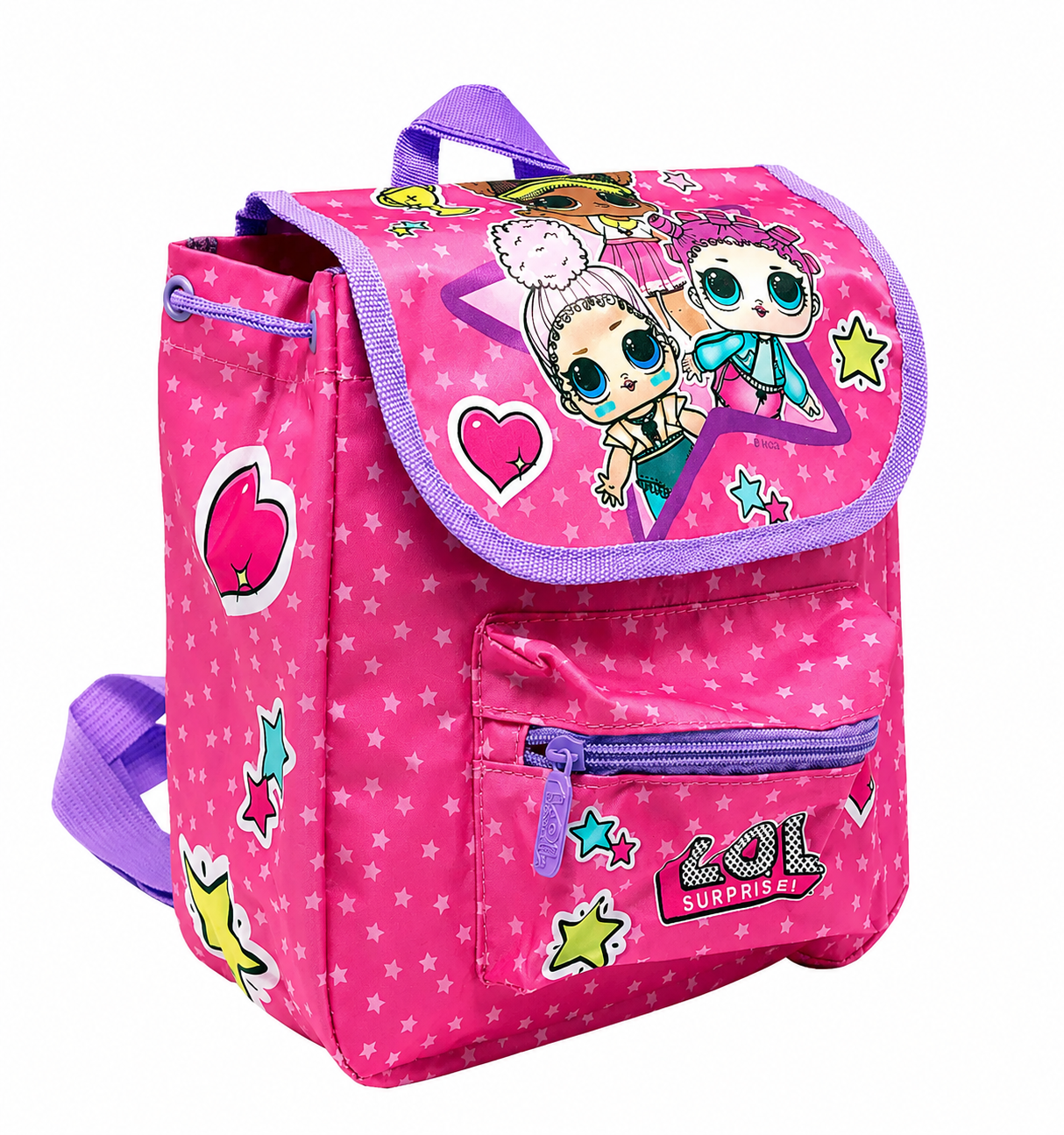 Zaino Athletic Trendy Lol Suprise Bambina Asilo Borsa Scuola Tempo Libero Cm.20x20x9 - B99195mc