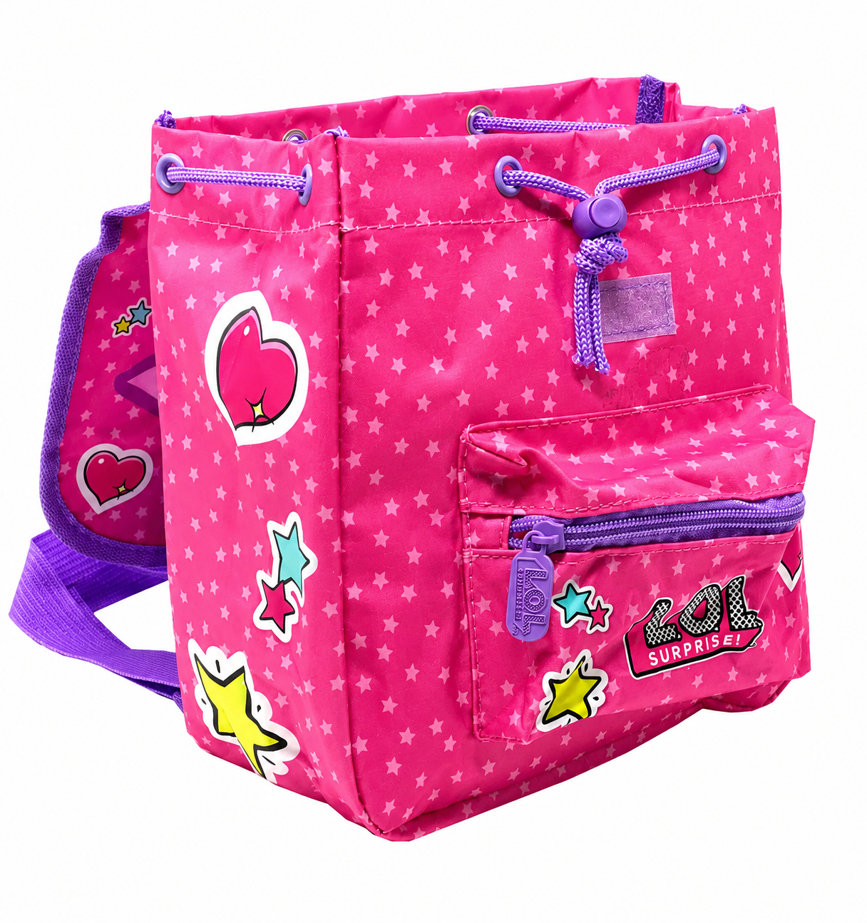 Zaino Athletic Trendy Lol Suprise Bambina Asilo Borsa Scuola Tempo Libero Cm.20x20x9 - B99195mc