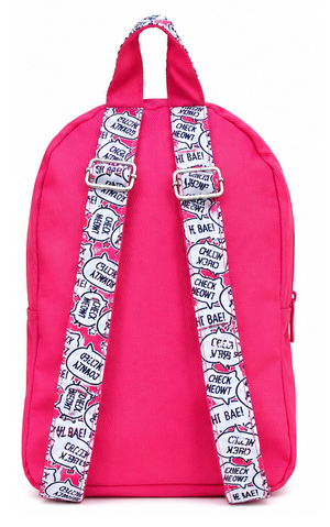 Zaino Lol Suprise Tessuto Jeans Denim Bambina Asilo Borsa Scuola Tempo Libero Cm.28x21 - B99217mc
