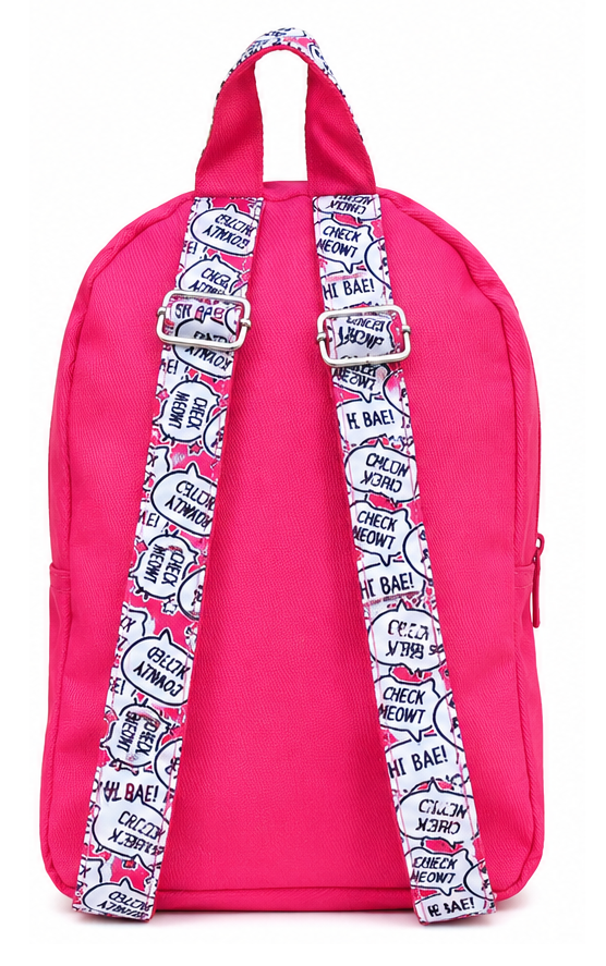 Zaino Lol Suprise Tessuto Jeans Denim Bambina Asilo Borsa Scuola Tempo Libero Cm.28x21 - B99217mc