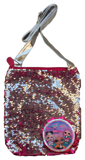 Borsa Passeggio Paillettes Reversibili Girabrilla Lol Surprise Cm. 24x20 - B99212mc