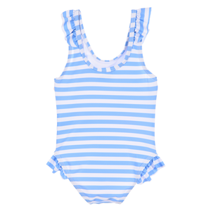 Costume da Bagno Hello Kitty Sanrio Intero 1 Pezzo Mare Piscina Neonata - Ez05025blu