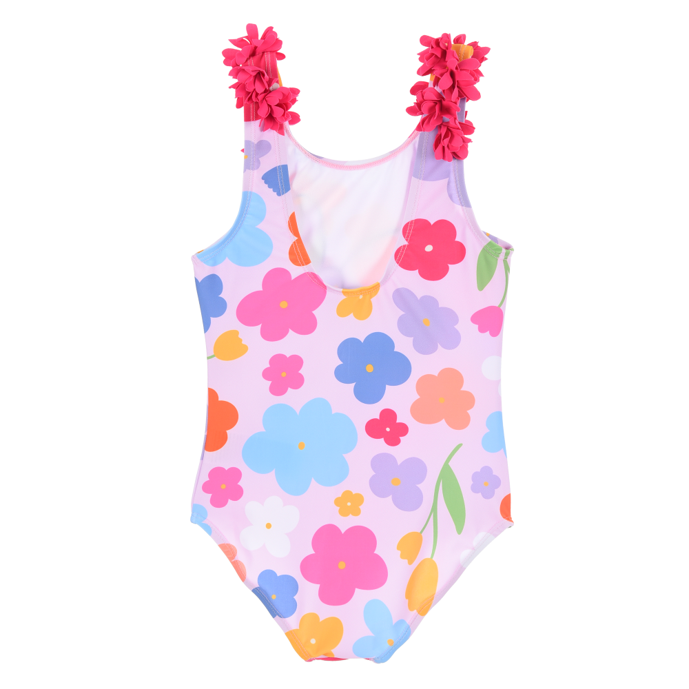 Costume da Bagno Minnie DISNEY Intero 1 Pezzo Mare Piscina Bambina - Ez18096fucsia
