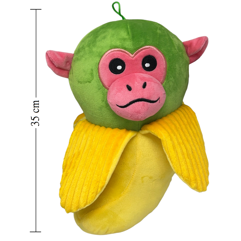 Peluche Italian Brainrot Morbido Pupazzo Chimpanzini Bananini 35 CM - Brt0015chimpanzini