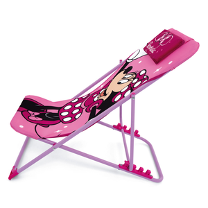 Sdraio Minnie Pieghevole per Mare e Giardino 100% Poliestere- 86728