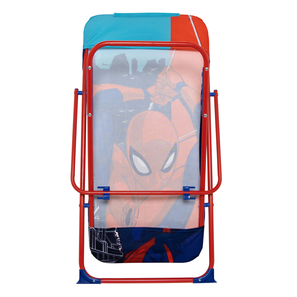Sdraio Spiderman Pieghevole per Mare e Giardino 100% Poliestere- 86729