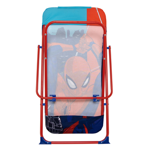 Sdraio Spiderman Pieghevole per Mare e Giardino 100% Poliestere- 86729