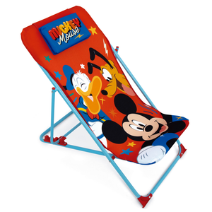 Sdraio Topolino Pieghevole per Mare e Giardino 100% Poliestere- 86730