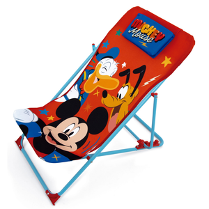 Sdraio Topolino Pieghevole per Mare e Giardino 100% Poliestere- 86730
