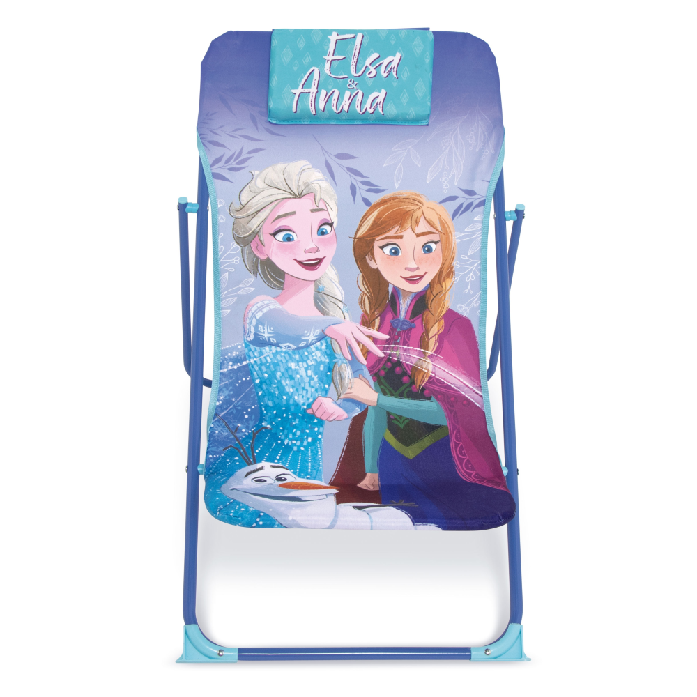 Sdraio Frozen Pieghevole per Mare e Giardino 100% Poliestere- 86731