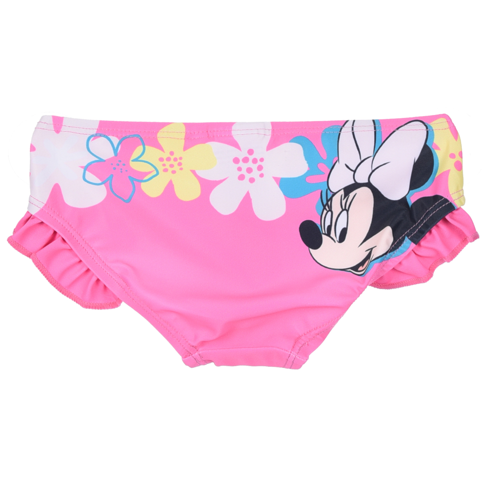 Costume da Bagno Minnie DISNEY Modello Slip Mutandina Neonata - Ez05010fucsia