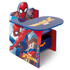 Sedia Scrivania con Contenitore Spiderman in Legno - 86636