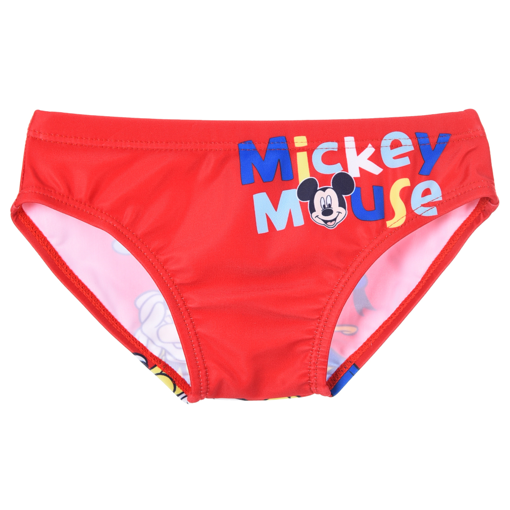 Costume da Bagno Topolino DISNEY Modello Slip Mutandina Mare Piscina Neonato - Ez05017rosso