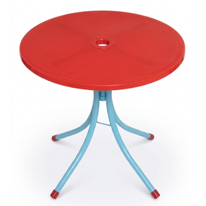 Set da Giardino Topolino Tavolino Ombrellone e Sedie Pieghevoli per Mare e Giardino 100% Poliestere- 86632