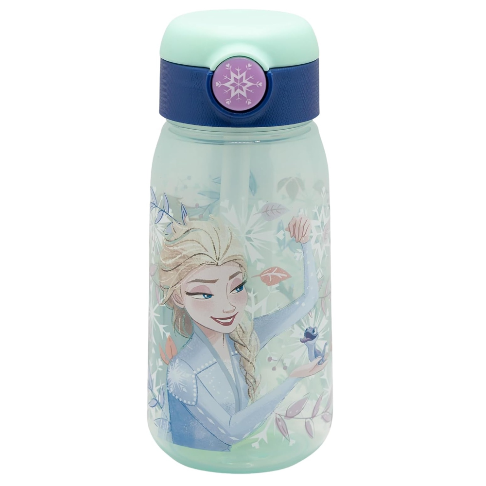 Borraccia Pop-Up Frozen DISNEY Bottiglia in Plastica Riutilizzabile 510 Ml - 86671