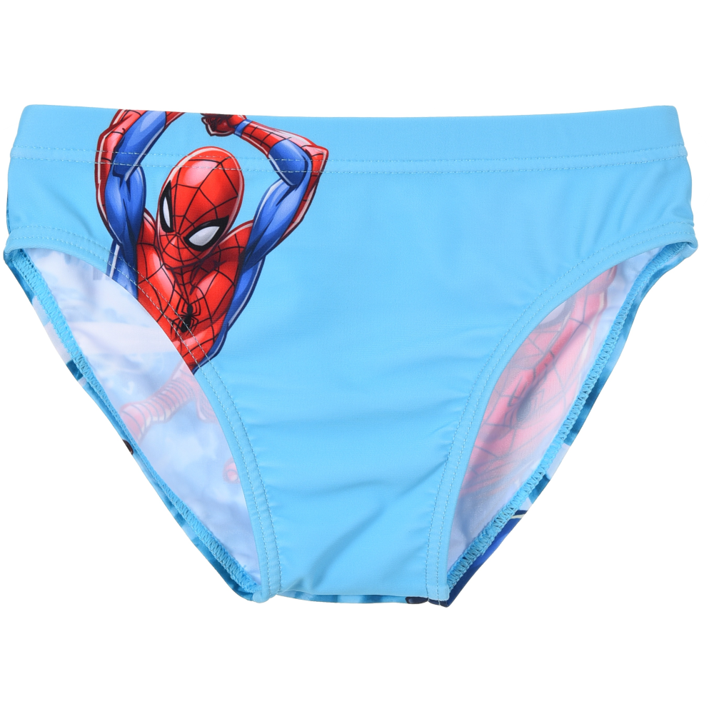 Costume da Bagno MARVEL Spiderman Modello Slip Tie Dye Mutandina Mare Piscina Bambino - Ez18169turchese