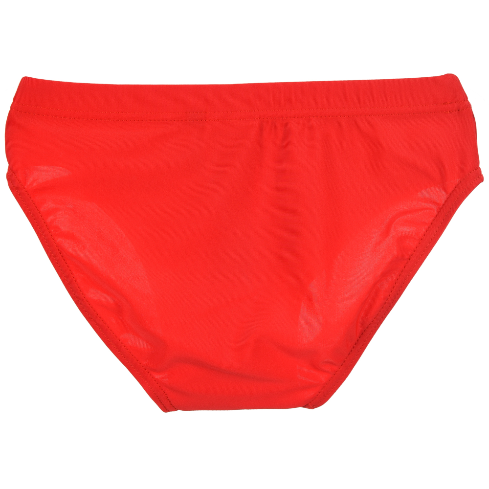 Costume da Bagno Sonic the Hedgehog Modello Slip Mutandina Mare Piscina Bambino - Ez18149rosso