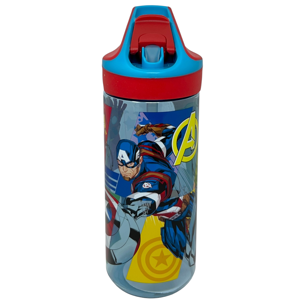 Borraccia Tritan Avengers MARVEL Bottiglia 620 Ml con Apertura Pop-Up - 86701