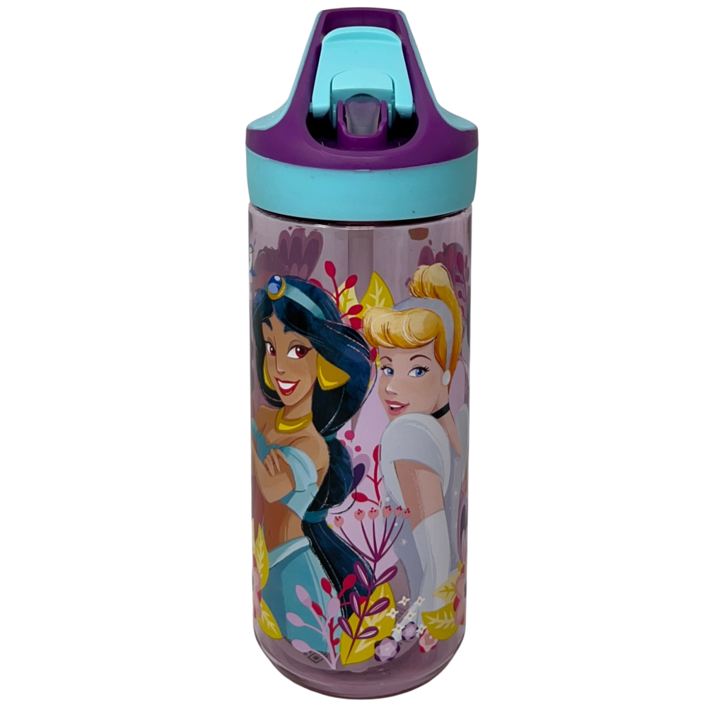 Borraccia Tritan Principesse DISNEY Bottiglia 620 Ml con Apertura Pop-Up -86705