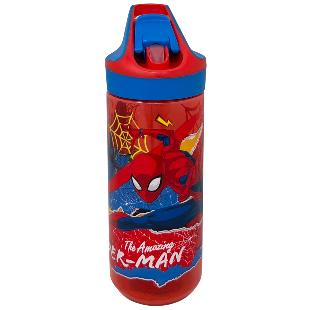 Borraccia Tritan Spiderman MARVEL Bottiglia 620 Ml con Apertura Pop-Up - 86706