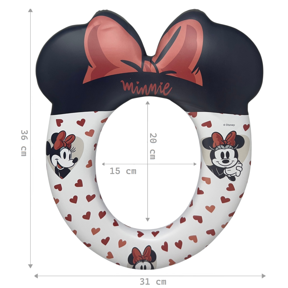 Riduttore Adattatore Wc Vasino Sagomato Bagno Minnie DISNEY - 85890