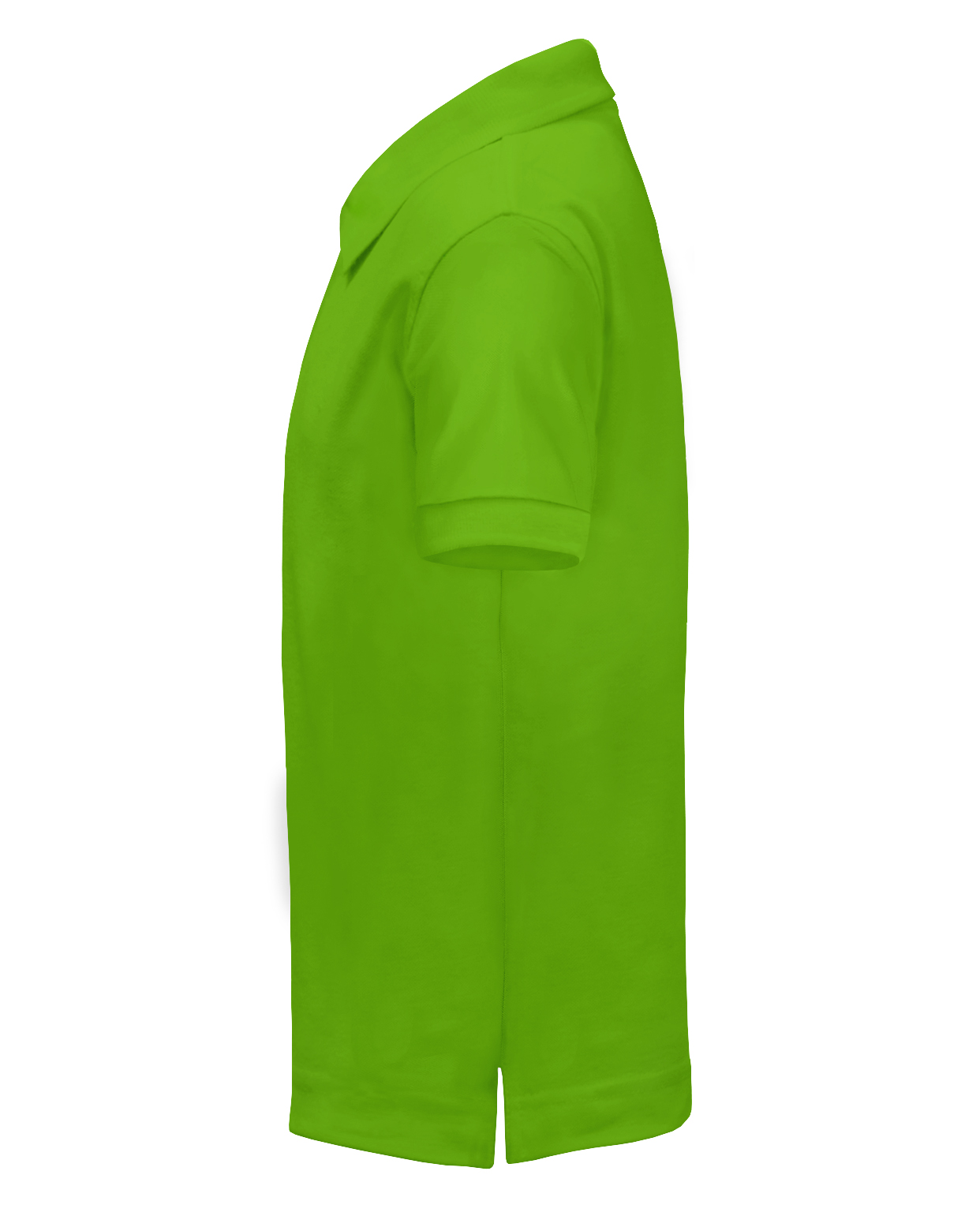 Polo T-Shirt Maglietta Divisa Scolastica Verde Lime Maniche Corte Taglie da 1 a 14 Anni
