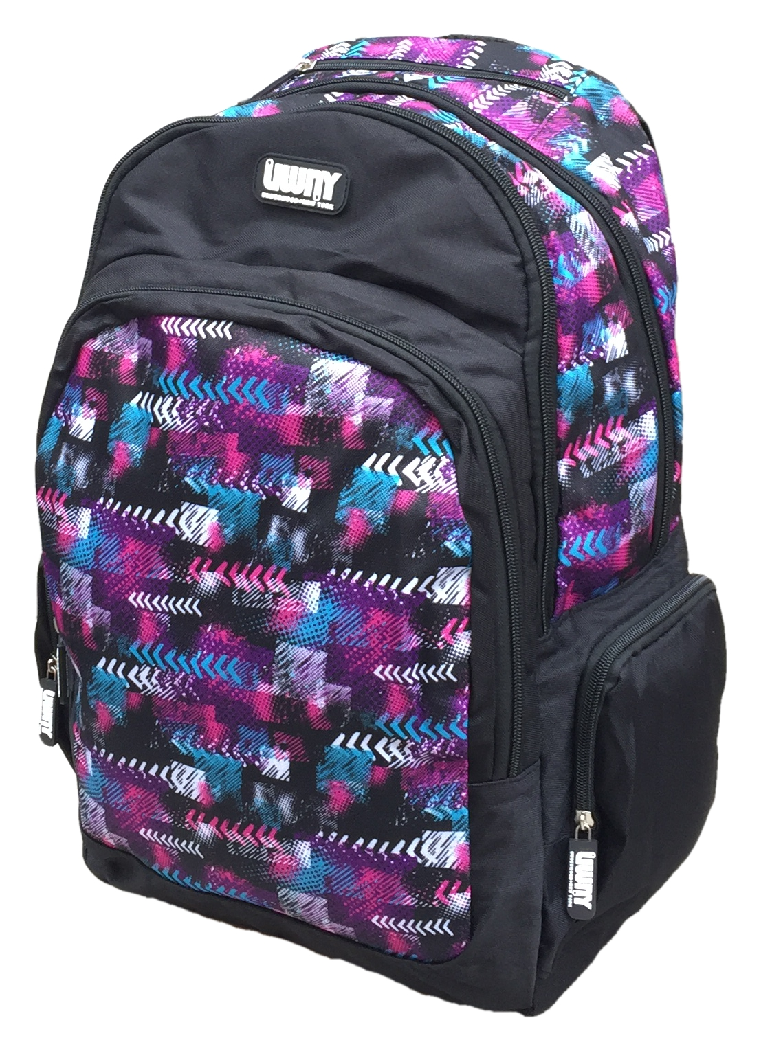 Zaino Round Underwood New York 5 Tasche Borsa Americano Scuola Viaggio Tempo Libero - Ex0051b